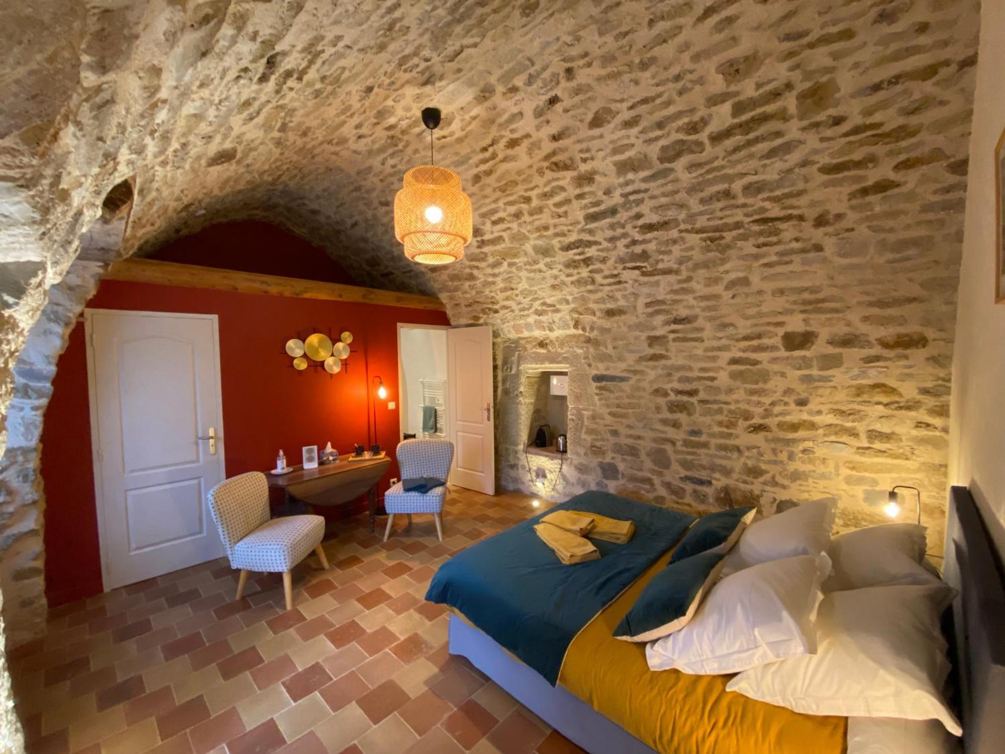 Les Caselles, Gite Et Maison D'Hotes Saint-Beauzely Dış mekan fotoğraf